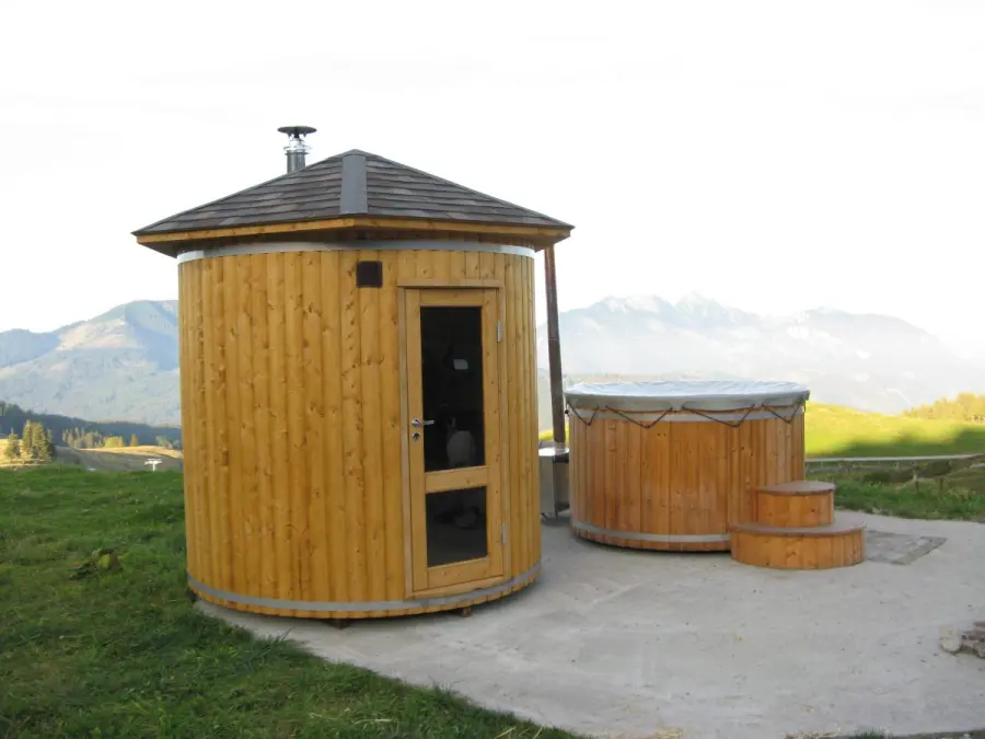Sauna Finlandese e Bagno Turco da Esterno