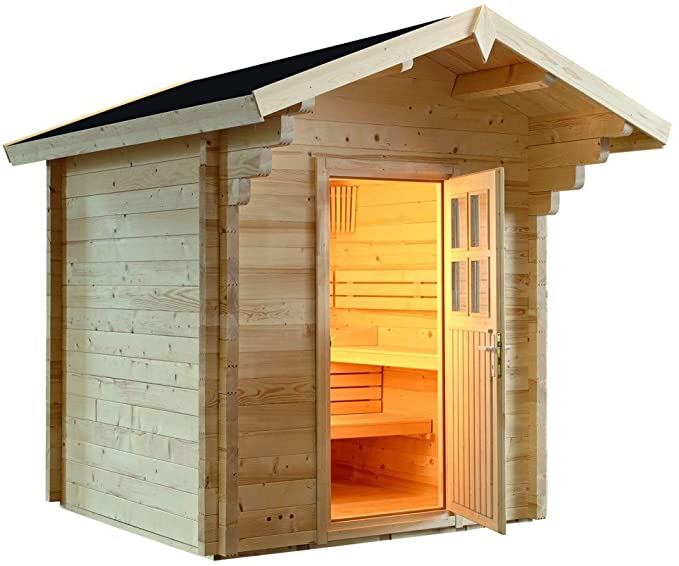 Sauna per Giardino Finlandese